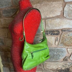 Y2K Green Stone Mountain Leather Bag